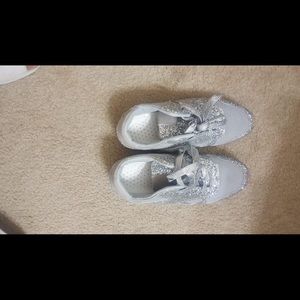 Women Casual Glitter Shoes Mesh Flat Shoes Ladies